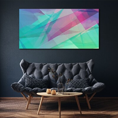 Tablou canvas Geometrii transparente în nuanțe pastelate