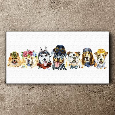 Tablou canvas câini animale