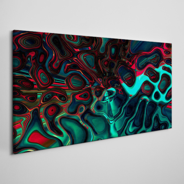 Tablou canvas Valuri de culoare abstracte