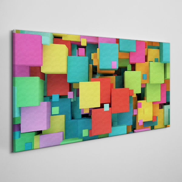 Tablou canvas Compoziții geometrice colorate