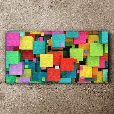 Tablou canvas Compoziții geometrice colorate