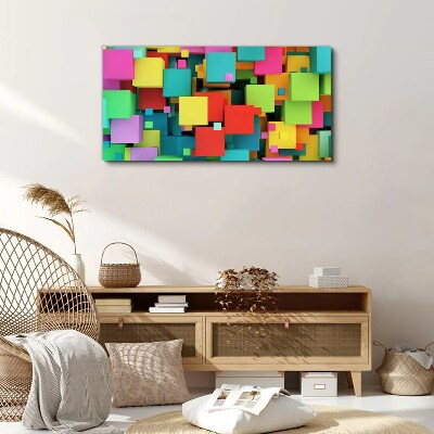 Tablou canvas Compoziții geometrice colorate