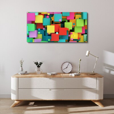 Tablou canvas Compoziții geometrice colorate