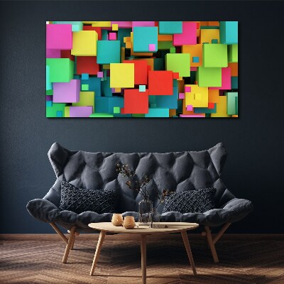 Tablou canvas Compoziții geometrice colorate