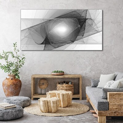 Tablou canvas Compozitie abstracta in nuante de gri