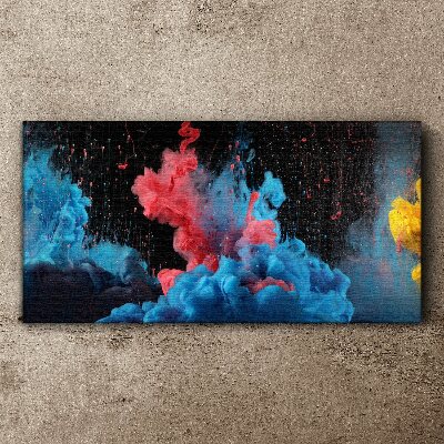 Tablou canvas Expresia norilor colorați