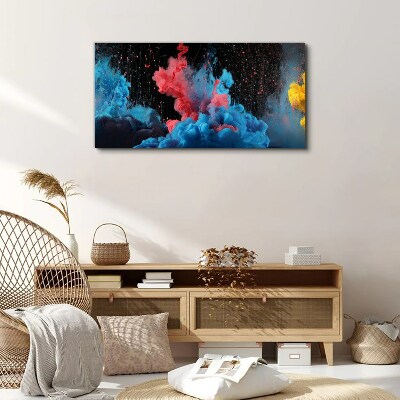 Tablou canvas Expresia norilor colorați