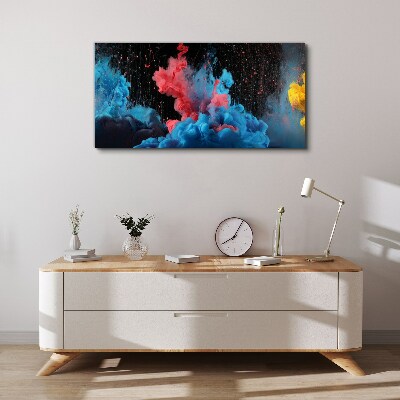 Tablou canvas Expresia norilor colorați