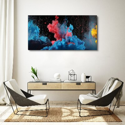 Tablou canvas Expresia norilor colorați