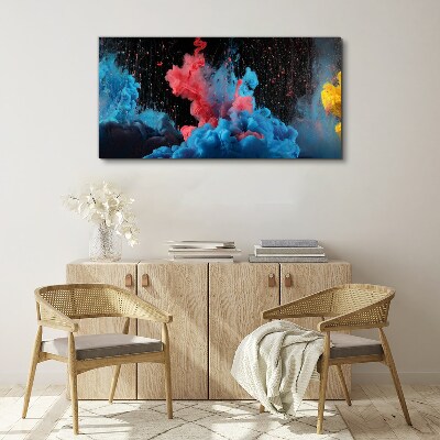 Tablou canvas Expresia norilor colorați