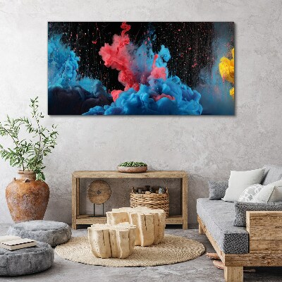 Tablou canvas Expresia norilor colorați