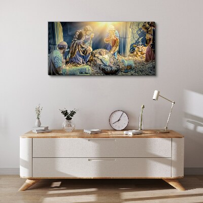 Tablou canvas Scena Nașterii lui Isus