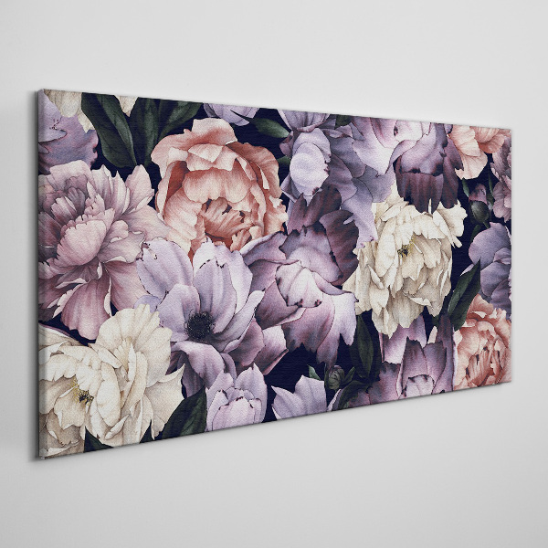 Tablou canvas Aranjament floral in nuante pastelate
