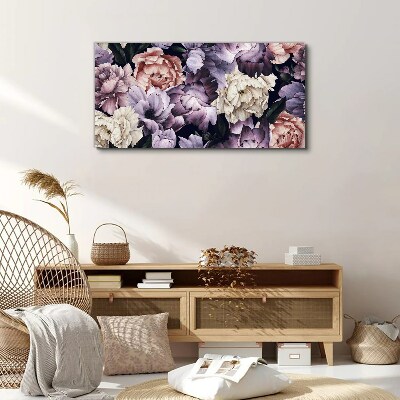 Tablou canvas Aranjament floral in nuante pastelate