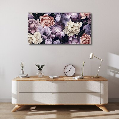 Tablou canvas Aranjament floral in nuante pastelate