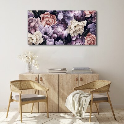 Tablou canvas Aranjament floral in nuante pastelate