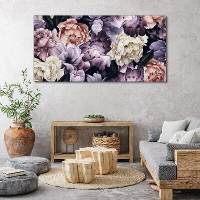 Tablou canvas Aranjament floral in nuante pastelate