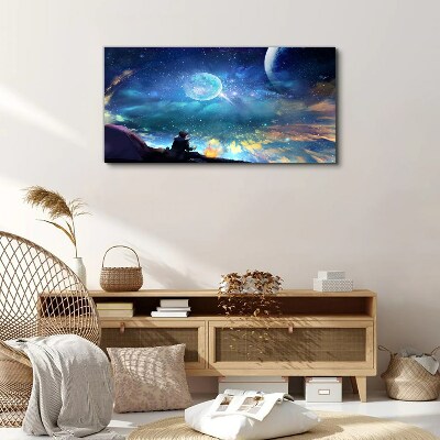 Tablou canvas Noapte cosmică sub stele