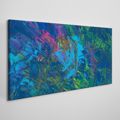 Tablou canvas Haos colorat de abstractizare