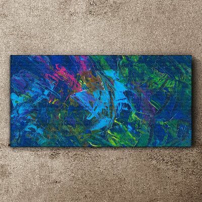 Tablou canvas Haos colorat de abstractizare