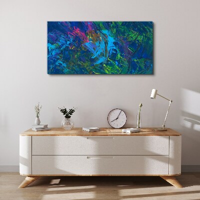 Tablou canvas Haos colorat de abstractizare