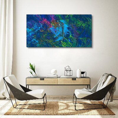 Tablou canvas Haos colorat de abstractizare