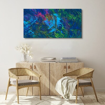 Tablou canvas Haos colorat de abstractizare