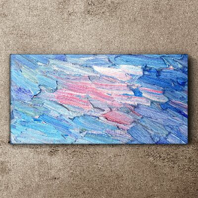Tablou canvas Valuri pastelate