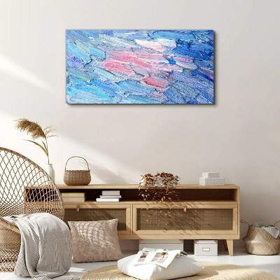 Tablou canvas Valuri pastelate