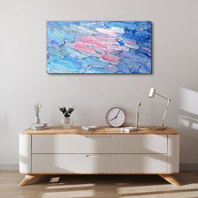 Tablou canvas Valuri pastelate