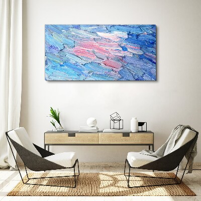 Tablou canvas Valuri pastelate