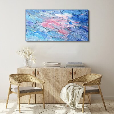 Tablou canvas Valuri pastelate