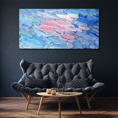 Tablou canvas Valuri pastelate