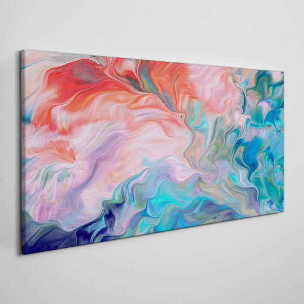 Tablou canvas Vârtejuri de culoare oceanică