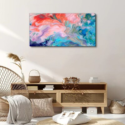 Tablou canvas Vârtejuri de culoare oceanică