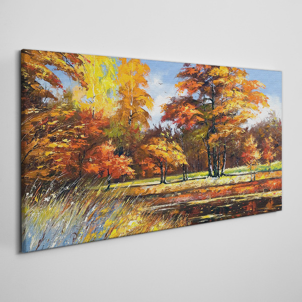 Tablou canvas Toamnă de aur în parc