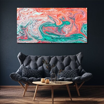Tablou canvas Vârtejuri colorate de abstractizare