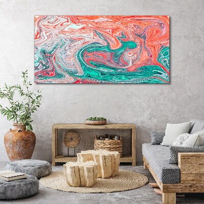 Tablou canvas Vârtejuri colorate de abstractizare