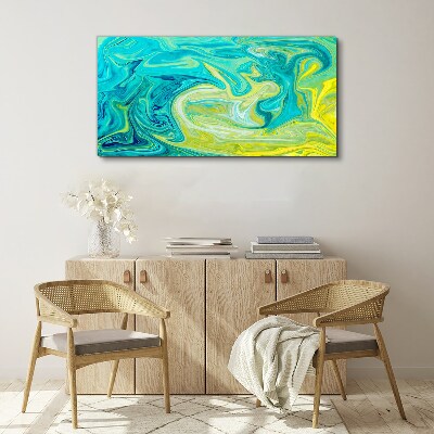 Tablou canvas Oceanul vârtej de culori
