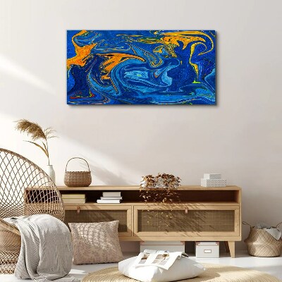 Tablou canvas Vârtejuri oceanice de culoare