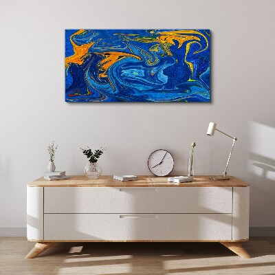 Tablou canvas Vârtejuri oceanice de culoare