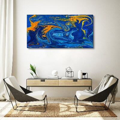 Tablou canvas Vârtejuri oceanice de culoare