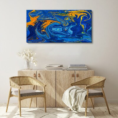 Tablou canvas Vârtejuri oceanice de culoare