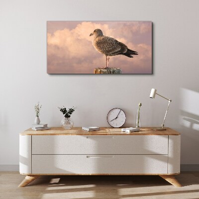 Tablou canvas Gardian înaripat în nori
