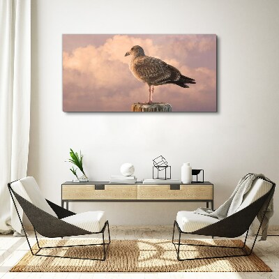 Tablou canvas Gardian înaripat în nori
