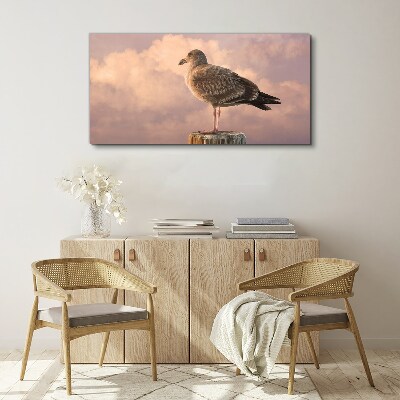 Tablou canvas Gardian înaripat în nori