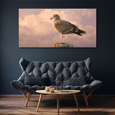 Tablou canvas Gardian înaripat în nori