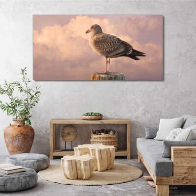 Tablou canvas Gardian înaripat în nori