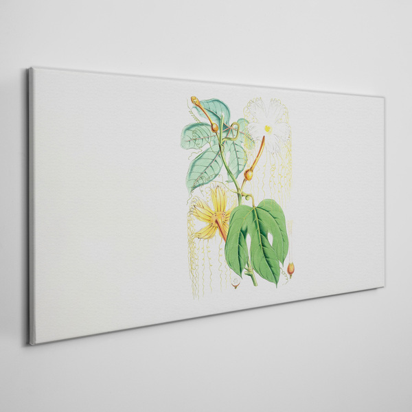 Tablou canvas Motiv floral in culori pastelate