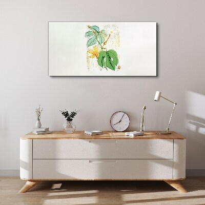 Tablou canvas Motiv floral in culori pastelate